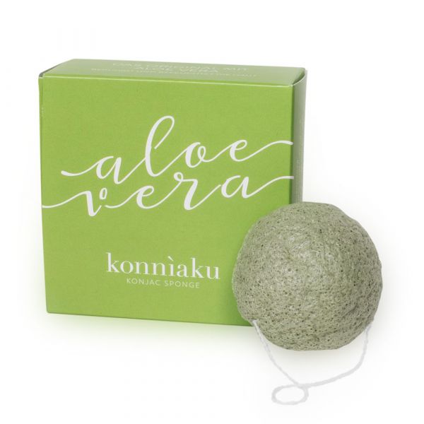 konnìaku Konjac Sponge Schwamm Aloe Vera