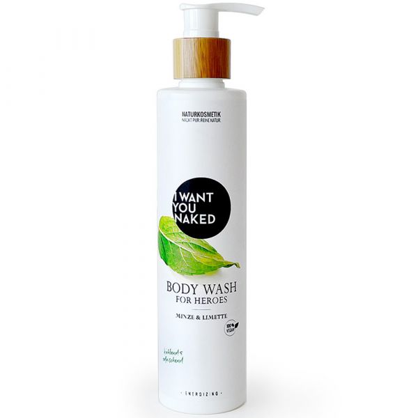 I Want You Naked Erfrischendes feuchtigkeitsspendendes Duschgel mit Minze & Limette 250ml I Want You Naked Erfrischendes feuchtigkeitsspendendes Duschgel mit Minze & Limette 250ml