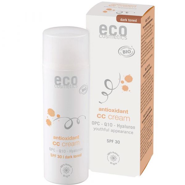 Eco Cosmetics CC Creme LSF 30 dunkel