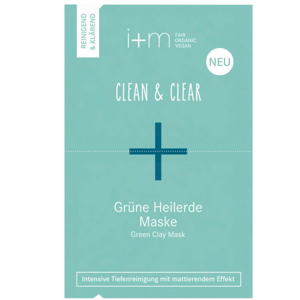 i+m Special Care Clean & Clear Grüne Heilerde Maske i+m Special Care Clean & Clear Grüne Heilerde Maske