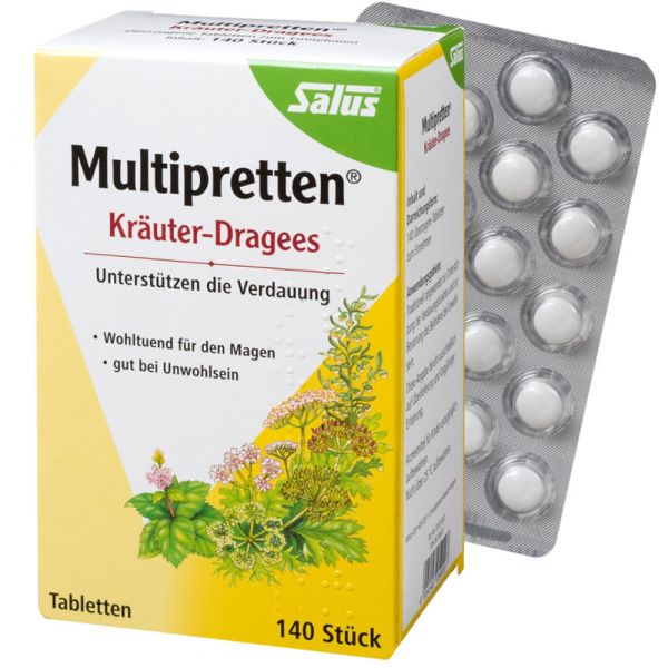 Salus Multipretten Kräuter-Dragees