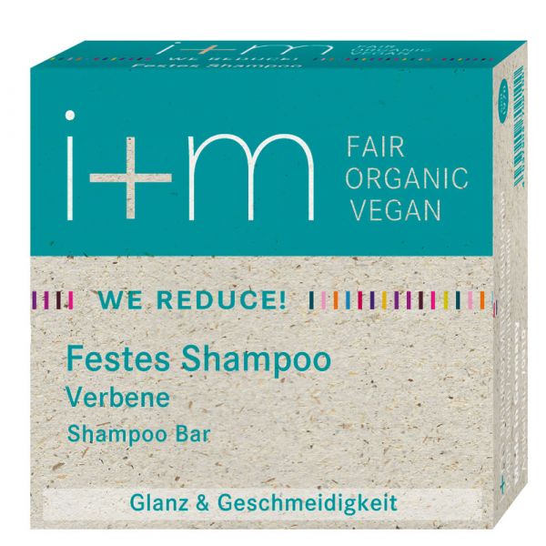 i+m WE REDUCE! Festes Shampoo Verbene