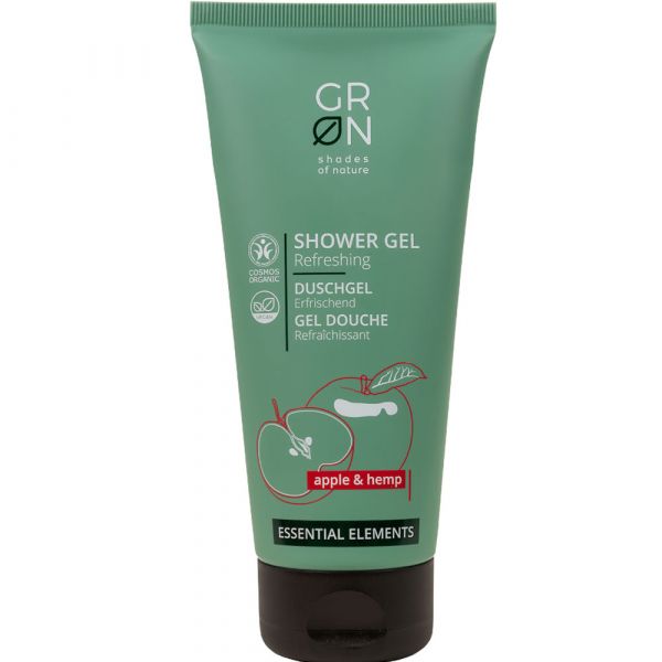 Grön Shower Gel Apple & Hemp