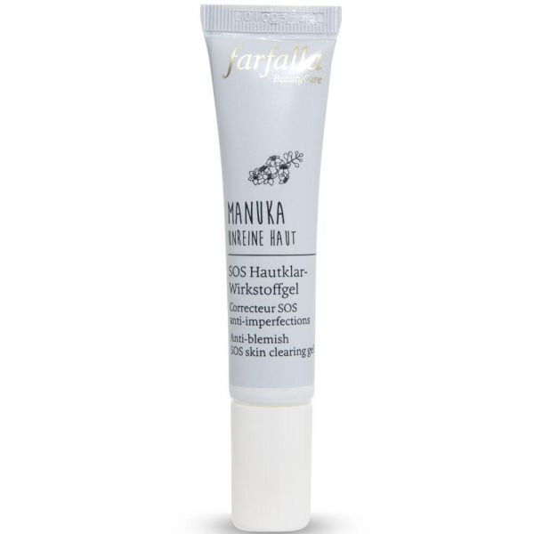 Farfalla Manuka Unreine Haut SOS Hautklar-Wirkstoffgel 15ml
