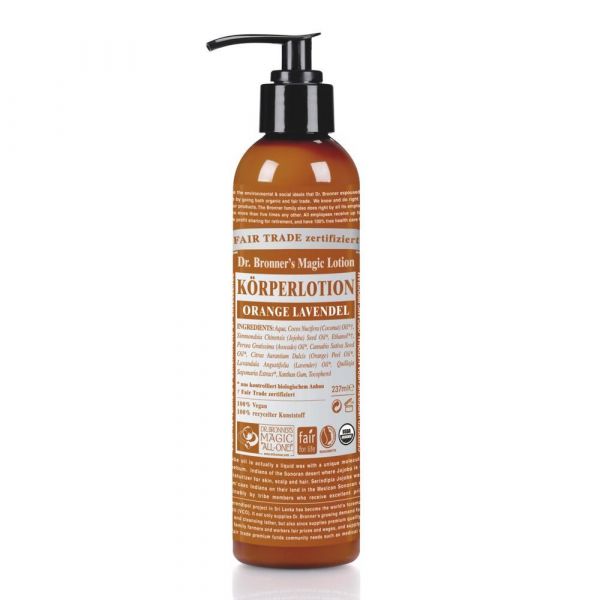 Dr. Bronner´s Body Lotion Orange Lavendel Dr. Bronner´s Body Lotion Orange Lavendel