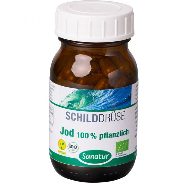 Sanatur Jod pflanzlich 60 Kapseln