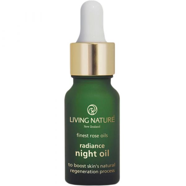 Living Nature Radiance Night Oil Antifaltenrosenöl