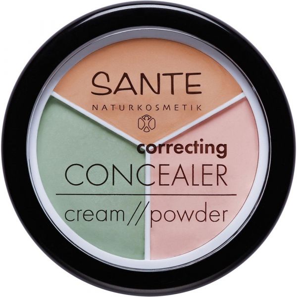 Sante correcting CONCEALER cream powder 3in1