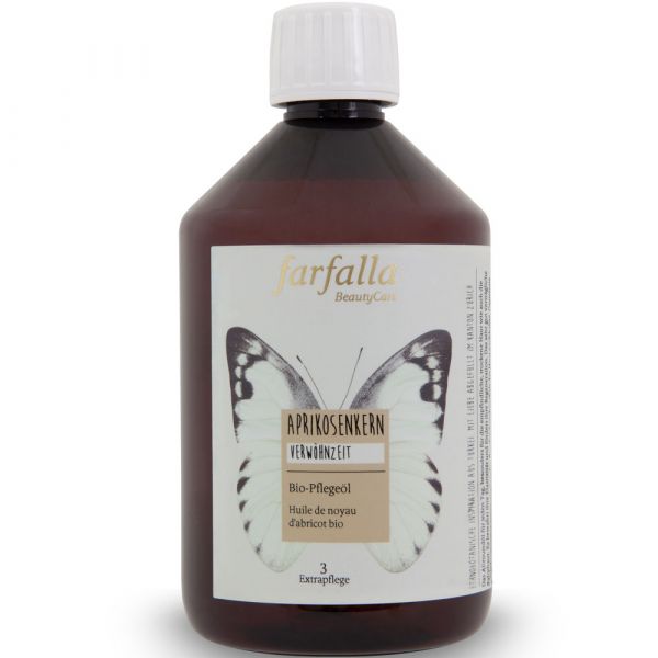 Farfalla Aprikosenkern Bio-Pflegeöl 500ml