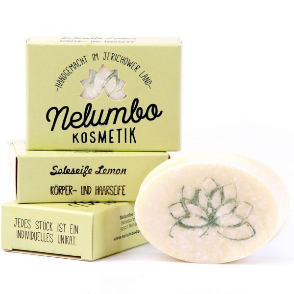 Nelumbo Kosmetik Soleseife Lemon