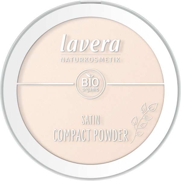 Lavera Satin Compact Powder Light 01 nude