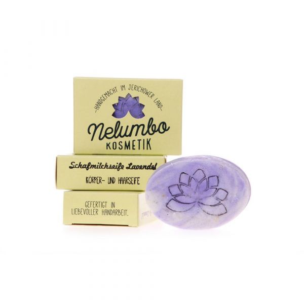 Nelumbo Kosmetik Schafmichseife Lavendel Nelumbo Kosmetik Schafmichseife Lavendel