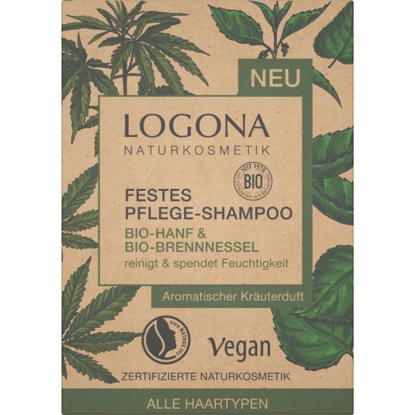 Logona Festes Shampoo Bio Hanf & Bio Brennessel