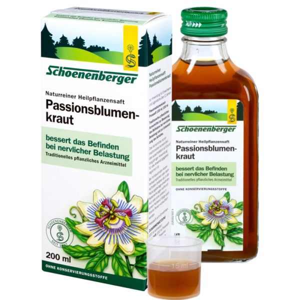 Schoenenberger Passionsblumenkraut Saft Schoenenberger Passionsblumenkraut Saft