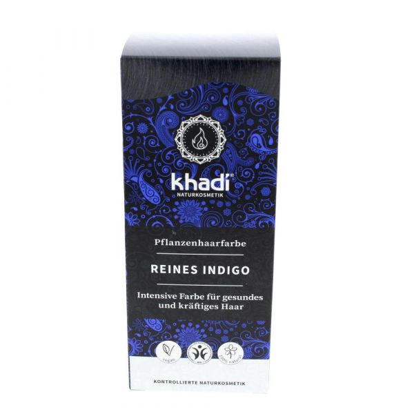 Khadi Pflanzenhaarfarbe Reines Indigo
