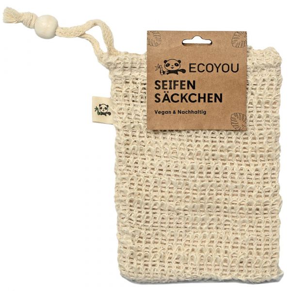 ECOYOU Seifensäckchen aus Sisal