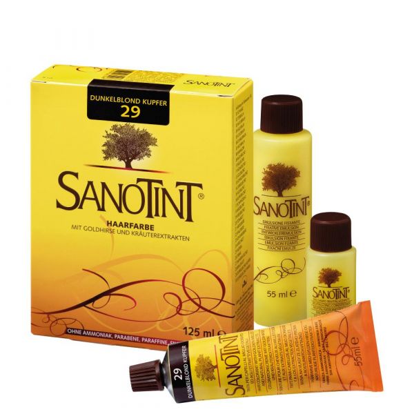 SANOTINT® Haarfarbe Dunkelblond Kupfer Nr. 2