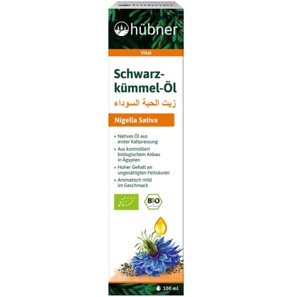 Hübner BIO Schwarzkümmel-Öl 100ml