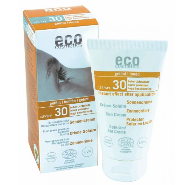 Eco Cosmetics Sonnencreme LSF 30 getönt Eco Cosmetics Sonnencreme LSF 30 getönt