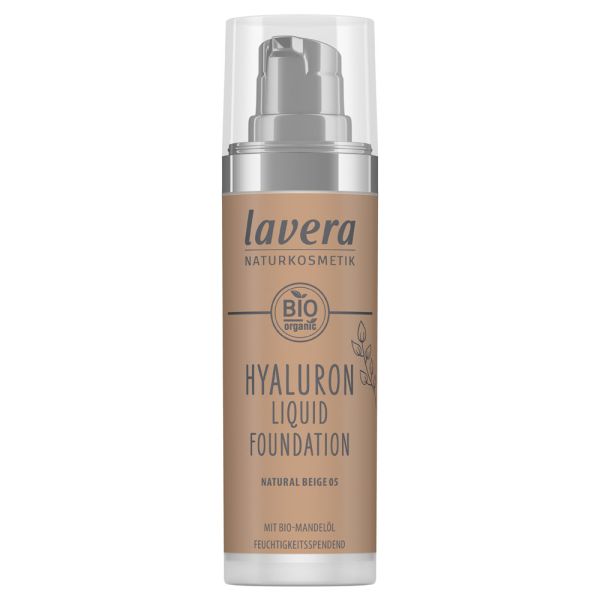 Lavera HYALURON LIQUID FOUNDATION Natural Beige 05