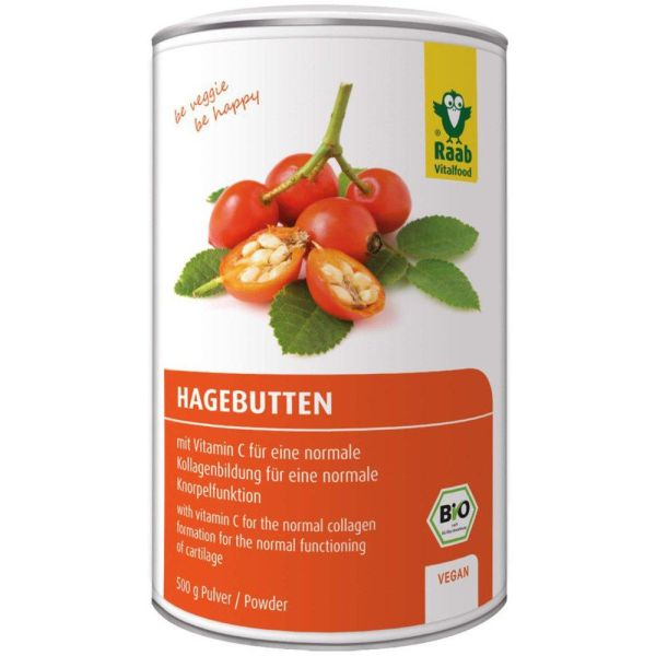 Raab Vitalfood Hagebutten Pulver 500g