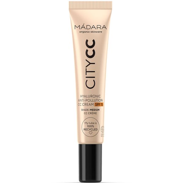 Madara Hyaluronic Anti-Pollution CC CREAM SPF 15 Medium Madara Hyaluronic Anti-Pollution CC CREAM SPF 15 Medium