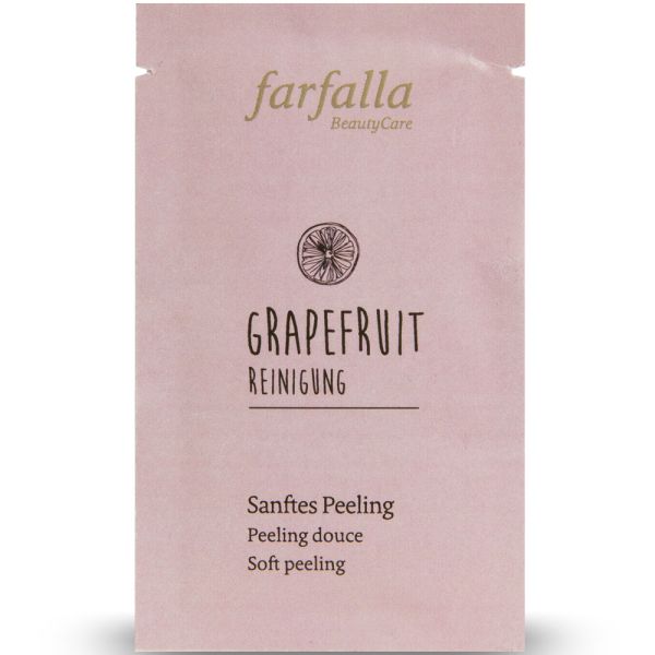 Farfalla Grapefruit Reinigung Sanftes Peeling 7ml