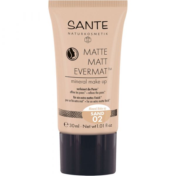 Sante MATTE MATT EVERMAT mineral make up 02 Sand