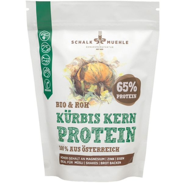 Schalk Mühle Protein Pulver Kürbiskern roh Schalk Mühle Protein Pulver Kürbiskern roh