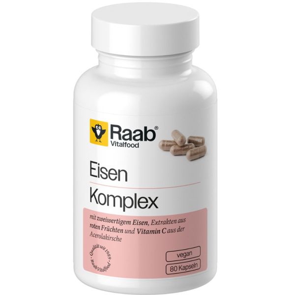 Raab Vitalfood Eisen Komplex Kapseln