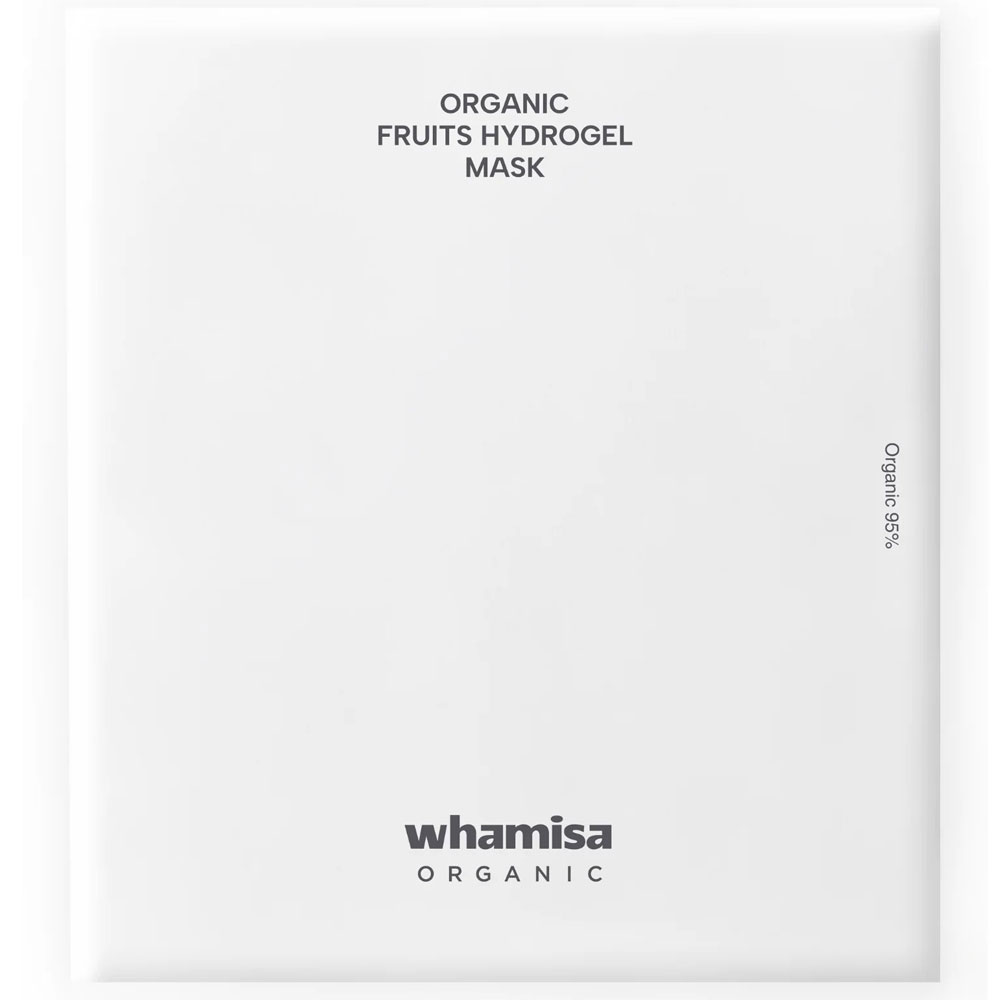 WHAMISA Organic Fruits Masque hydrogel Yuja 5 Stk. - Masques pour le visage
