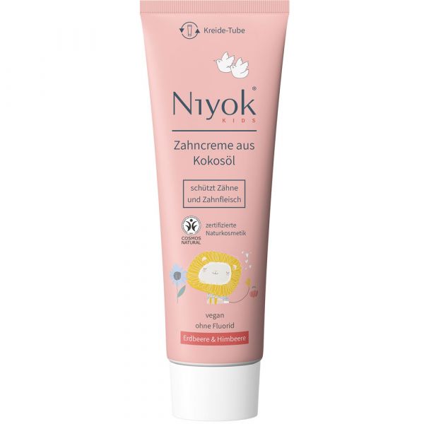 Niyok Kids Zahncreme Erdbeere & Himbeere Niyok Kids Zahncreme Erdbeere & Himbeere