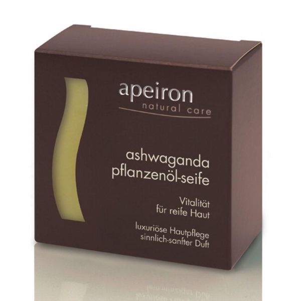 Apeiron Ashwaganda Pflanzenölseife Apeiron Ashwaganda Pflanzenölseife