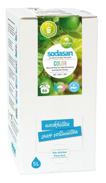 Sodasan Color Waschmittel Limette 5 Liter