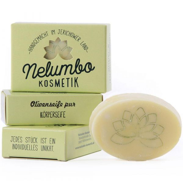 Nelumbo Kosmetik Olivenseife pur