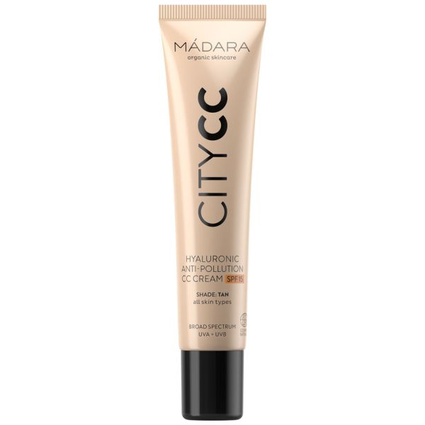 Madara CITY CC Hyaluronic Anti-pollution Creme mit LSF 15 Tan