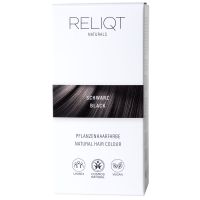 Reliqt Naturals Pflanzenhaarfarbe Schwarz