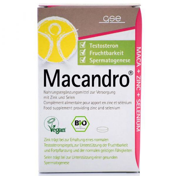 GSE Macandro Tabletten 37g