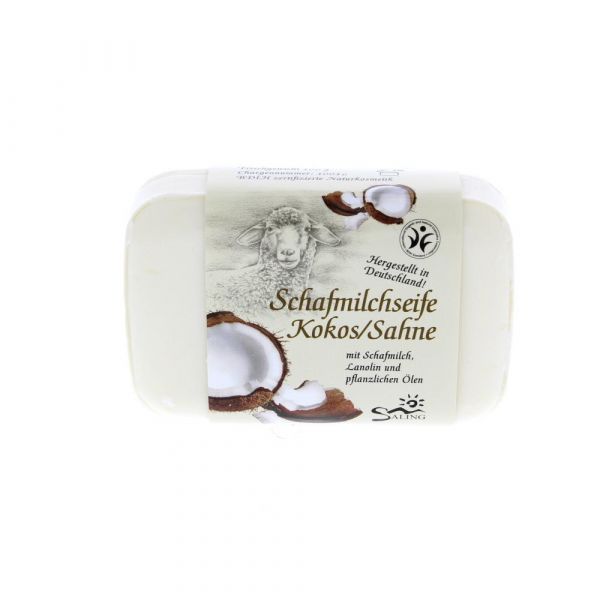 Saling Schafmilchseife Kokos Sahne Saling Schafmilchseife Kokos Sahne