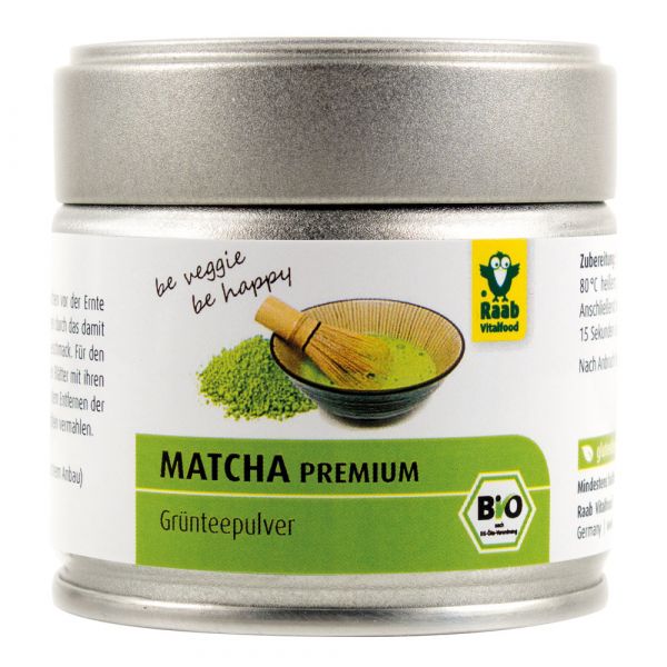 Raab Vitalfood Matcha Grüntee Pulver 30g Raab Vitalfood Matcha Grüntee Pulver 30g