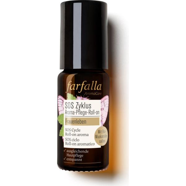 Farfalla Aroma-Pflege-Roll-on SOS Zyklus Frauenleben