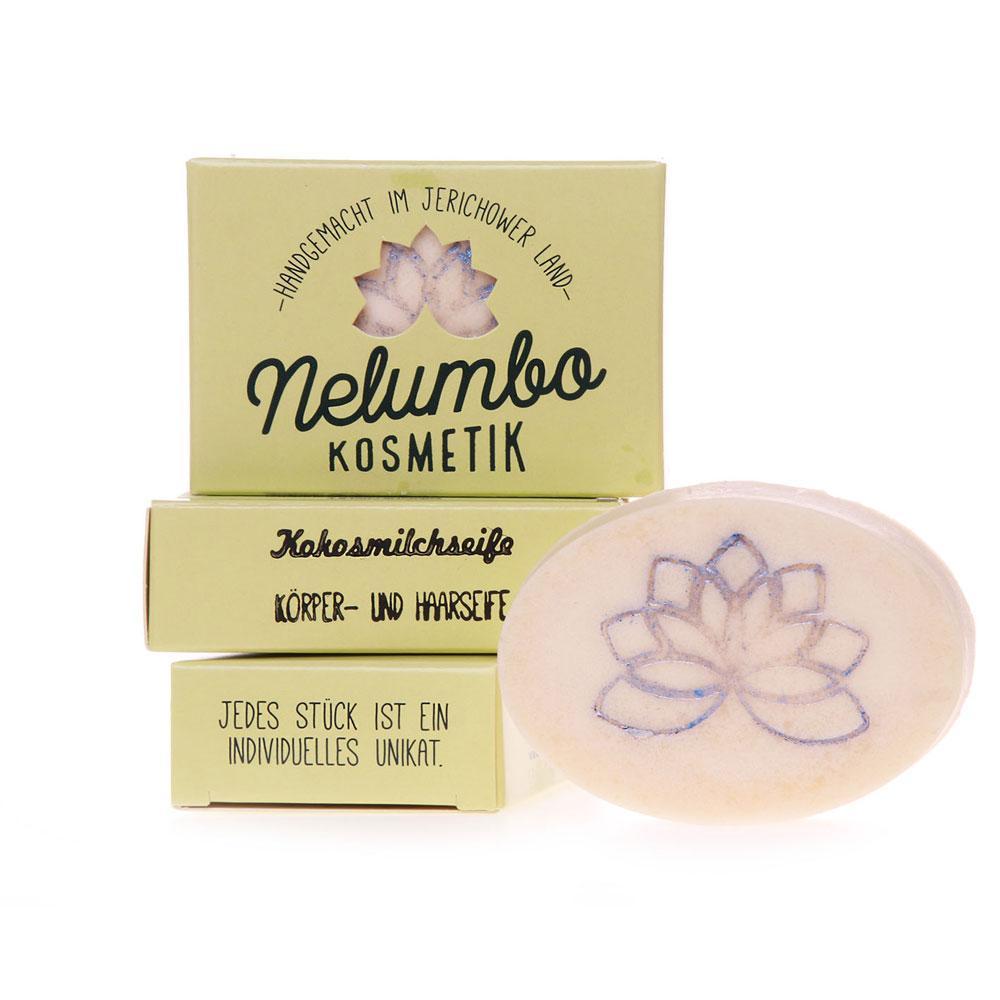 Nelumbo Cosmétique Savon au lait de coco 50 g