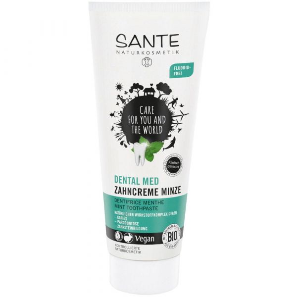 Sante dental med Zahncreme Minze