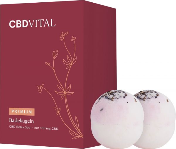 CBDVITAL CBD Badekugeln