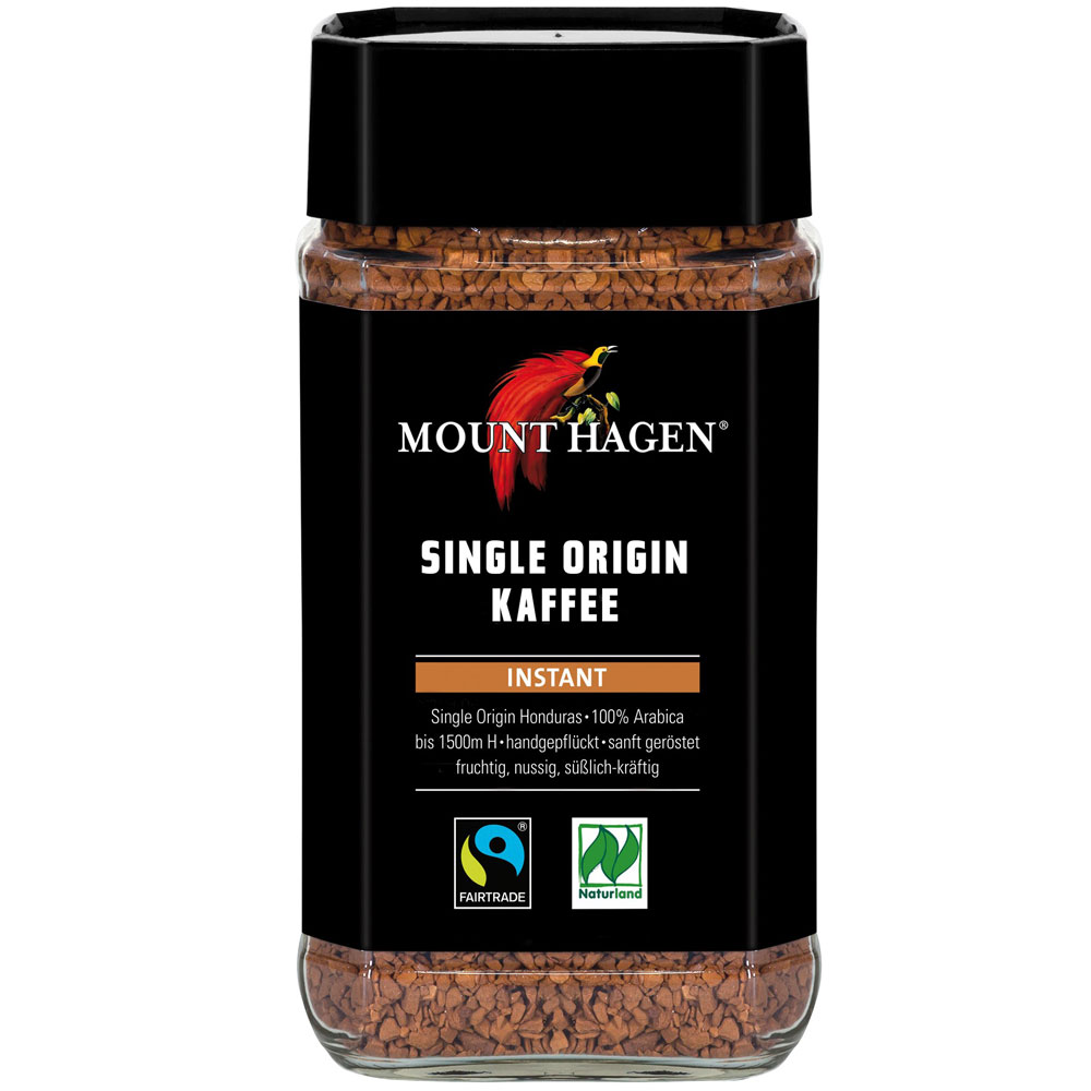 Mount Hagen Verre à café instantané 100 g - Alimentation