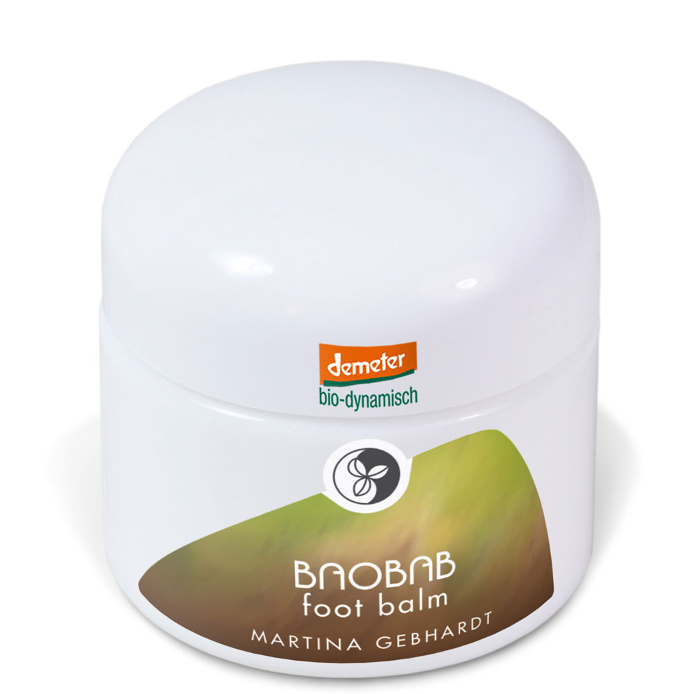 Martina Gebhardt BAOBAB Baume pour les pieds 50ml 50 ml - Soins du corps