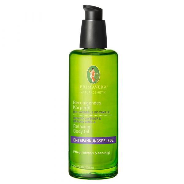Primavera Beruhigendes Körperöl Lavendel Vanille 100ml