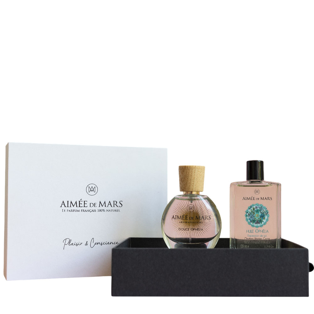 Coffret de Noël Exotique Solaire d'Aimée de Mars avec parfum naturel et huile... - Parfums pour femmes