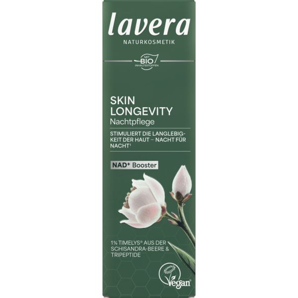 Lavera SKIN LONGEVITY Nachtpflege TIMELYS® & Peptid-Komplex