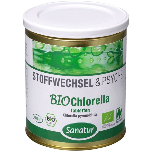 Sanatur Bio Chlorella Hau Tabletten 1000 Stück